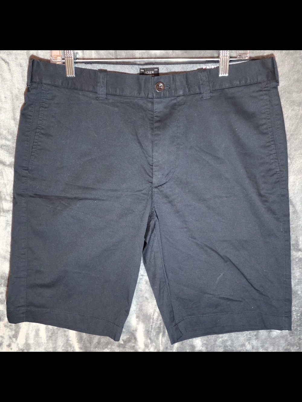 J. Crew Men’s Dark Navy Flat Front Chino Shorts